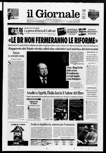 Il giornale : quotidiano del mattino